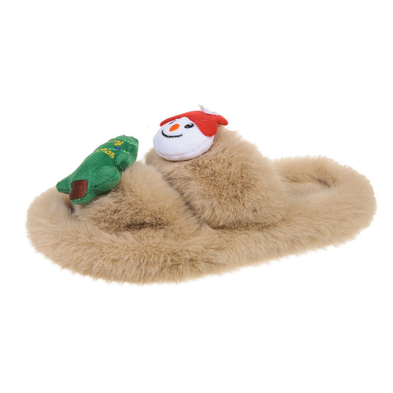 Women's Fashion Casual Holiday Cozy Slippers