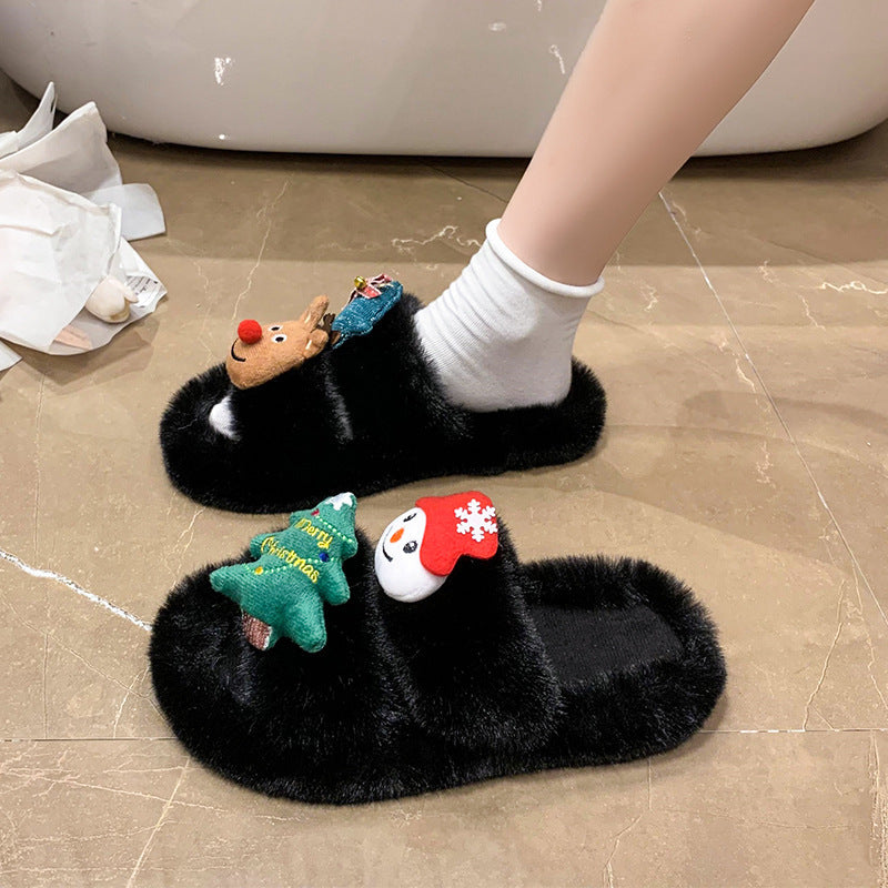 Women's Fashion Casual Holiday Cozy Slippers