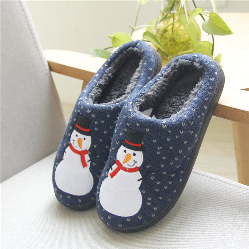 Snowman Cozy Slippers