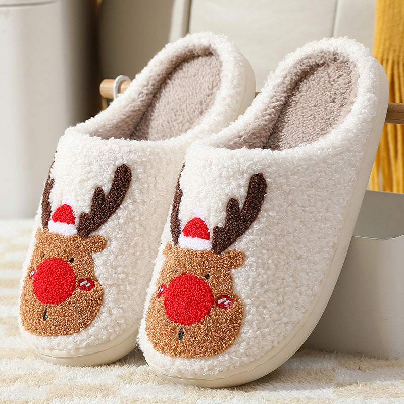 Reindeer Cozy Home Slippers